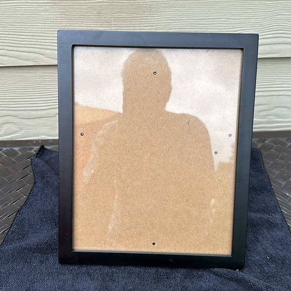 Thin Black 8x10 & 6x8” Photo or Document Frame with Easel back and Wall Hangable - Picture 1 of 13